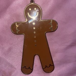 RARE! Kate Spade vintage gingerbread man keychain